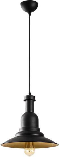 Valgusti rippuv Opviq Saolam 3713 892OPV1463, E27, 1 x 40 W, kuldne v./must v. / must v.