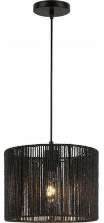 Valgusti rippuv GTV Foresto 5956 OS-FORES-10-DEC, E27, 1 x 40 W, must v. / must v.