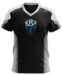 Футболка H2K, белый цв./черный цв./серый цв., xxl