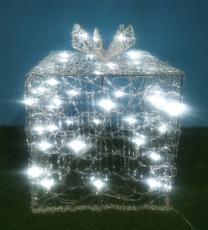 Dekoracija Christmas Touch, 30 cm, balta sp.