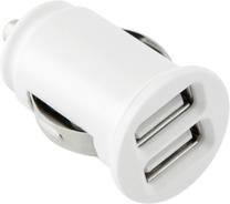 Automobilinis įkroviklis Toti, 2 x USB, balta sp.