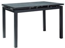 Stalas išskleidžiamas Turin X74, juoda sp., 170 cm x 74 cm x 76 cm