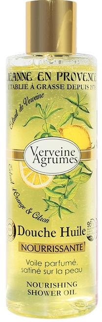 Kūno prausimosi aliejus Jeanne en Provence Verveine Agrumes, 250 ml