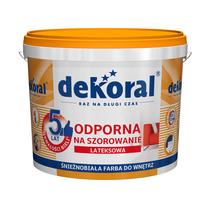 Латексные краски Dekoral Akrylit, белый цв., 10 л