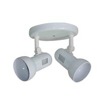 Valgusti kohtvalgusti HD027, E27, 2 x 40 W, valge v. / valge v.