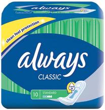 Higieniniai paketai Always, Classic, 10 vnt.
