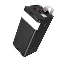 Prekė su pažeista pakuote. Nešiojamas įkroviklis (Power bank) Hoco J86A Quick Charge 3.0, 50000 mAh, 22.5 W, juoda sp.