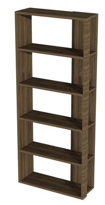 Pastatoma lentyna Kalune Design Paris 550ARN1622, riešuto sp., 150 cm x 63.6 cm x 22 cm