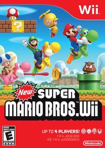 Wii žaidimas Nintendo New Super Mario Bros, anglų