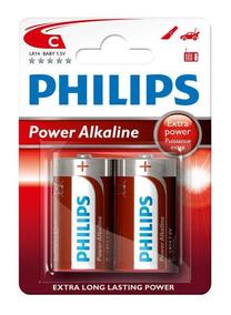Baterijas Philips, LR14, 1.5 V