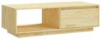 Kavos staliukas VLX 809882, medžio sp., 110 cm x 50 cm x 33.5 cm