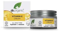 Veido kremas Dr. Organic Vitamin E Hydrate & Restore, 50 ml