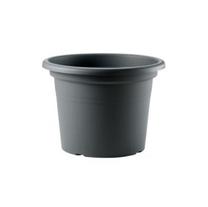 Gėlių vazonas Re-Pot Cilindro 005, plastikinis, Ø 40 cm, pilka sp.