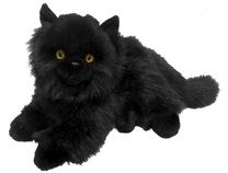 Mīkstā rotaļlieta Smily Play Cat 85135, melna krās.