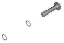 Komplektas, diskinių stabdžių apkabos remonto rinkinys Shimano BR-M8120/7120, metalas, sidabro sp.