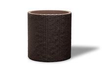 Puķu pods Keter Small Cylinder 29197833590, plastmasa, 28 cm x 28 cm, Ø 28 cm, brūna krās.