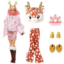 Кукла Mattel Barbie Cutie Reveal Snowflake Sparkle HJL61, 28 см, многоцветный