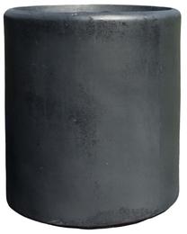 Puķu pods DM Grill Cylinder L, cementa, 51 cm x 51 cm, Ø 51 cm, melna krās.