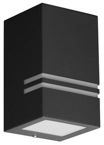 Õue seinavalgusti Kobi, GU10, IP44, hall v., 8.7 cm x 15 cm