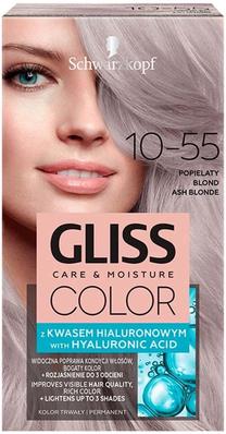 Matu krāsa Schwarzkopf Gliss Color Care & Moisture, ash blonde, 10-55, 60 ml