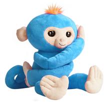 Mīkstā rotaļlieta Fingerlings 3531, zila krās.