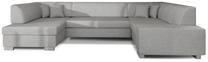 Kampinė sofa Havana Sawana 21, pilka sp., kairinė, 320 x 207 cm x 73 cm
