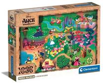Dėlionė Clementoni Disney Maps Alice 39785, 50 cm x 70 cm, 1000 vnt., įvairių spalvų