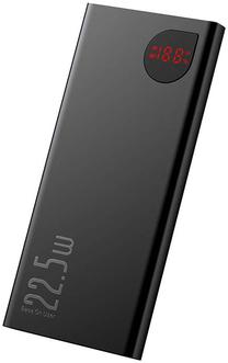 Nešiojamas įkroviklis (Power bank) Baseus PPAD070101, 20000 mAh, 22.5 W, juoda sp.