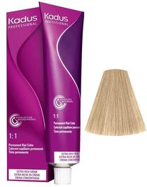 Kраска для волос Kadus Professional Permanent Color, very light blond ash brown цв., 9/17, 60 мл