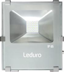 Prožektor ilma liikumisandurita, riputatav LEDURO 46530, 30 W, 3000 lm, 4000 °K, IP65, hall v.