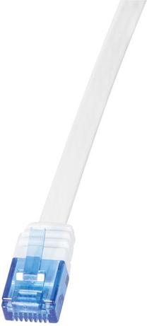 Laidas Logilink Cat.6 U/UTP RJ-45 8P8C, RJ-45 8P8C, 1 m, balta sp.
