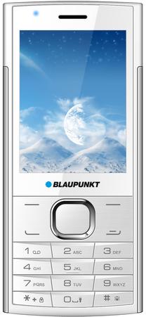 Telefons ar pogām Blaupunkt FL 01, 32 MB, balts krās.