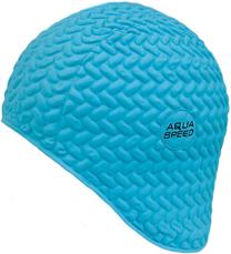 Шапочка для плавания Aqua Speed, синий цв./голубой цв.