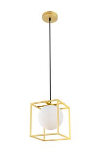 Valgusti rippuv Domoletti DRIFT 19126P-1, E14, 1 x 40 W, kuldne v. / kuldne v.