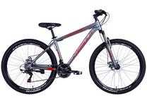 Dviratis kalnų Formula, 27.5 ", 17'' rėmas, sidabro sp./raudona sp.