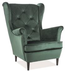 Krėslas Lady, žalias, 75 cm x 85 cm x 101 cm