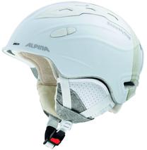 Slēpošanas ķivere Alpina, balta krās., 55-59 cm