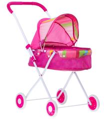 Lėlių vežimėlis Baby Stroller, rožinė sp.