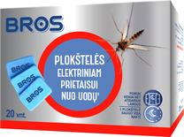 Plokštelė elektriniam prietaisui Bros, 20 vnt.
