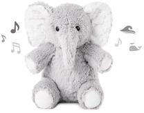 Projektors - bērnu miega palīglīdzeklis Cloud B Elliot Elephant On The Go, pelēka krās.