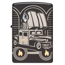 Šķiltava Zippo 48693 Armor® Zippo Car 75 Design Collectible Of The Year, melna krās.