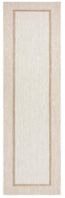 Kiliminis takas Hakano Vinea Frame, kreminė sp./smėlio sp., 300 cm x 60 cm