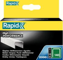 Segiklių kabės Rapid, 12 mm, metalas, 2000 vnt.