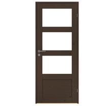 Uks Swedoor Rustic 343, vasakpoolne, pähklipuu v./pruun v., 209 x 99 x 4 cm