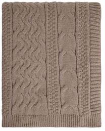 Pledas Homla Cozy Autumn Flave, taupe sp., 130 cm x 170 cm