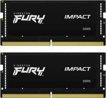 Operatiivmälu (RAM) Kingston Fury Impact KF560S38IBK2-32, DDR5 (SO-DIMM), 32 GB, 6000 MHz