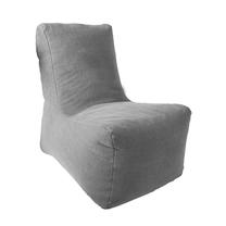 Pufas Home4you, pilka sp., 65 cm x 95 cm x 90 cm