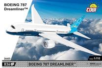 Konstruktorius, lėktuvas Cobi Boeing 787 Dreamliner 26603, 836 vnt., mėlyna sp./balta sp.