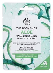 Sejas maska The Body Shop Aloe Calm Sheet Mask, 18 ml