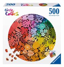 Dėlionė Ravensburger Tropical Circular, 52 cm x 52 cm, 500 vnt., įvairių spalvų